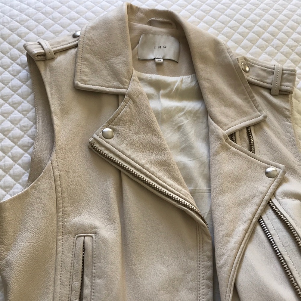 IRO Suga Moto Vest